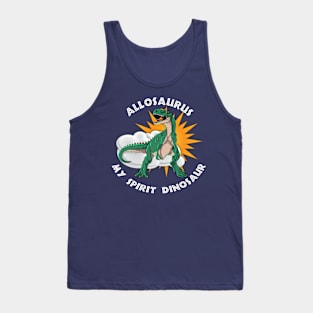 Allosaurus Dinosaur My Spirit Design Tank Top